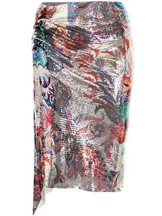 Paco Rabanne декорированная юбка-карандаш