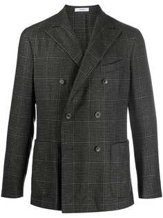 Boglioli двубортный клетчатый пиджак