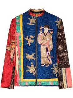 By Walid куртка 19th Century с вышивкой