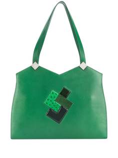 Hermès сумка-тоут 2000-х годов в технике пэчворк pre-owned Hermes