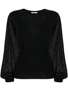 See by Chloé джемпер с прозрачными вставками