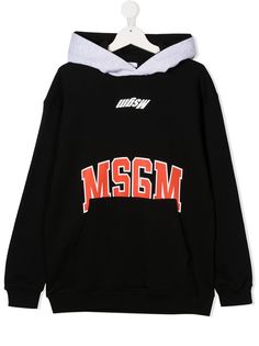 Msgm Kids худи с логотипом