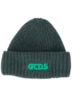 Gcds шапка бини в рубчик с логотипом