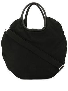 Yohji Yamamoto круглая сумка-тоут на молнии