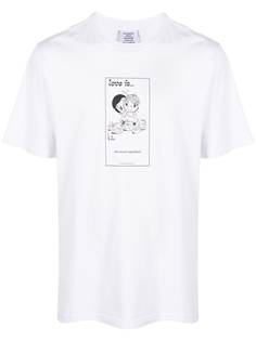Vetements футболка с принтом Love Is