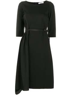 Dorothee Schumacher платье миди асимметричного кроя