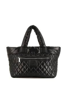 Chanel Pre-Owned стеганая сумка-тоут Coco Cocoon