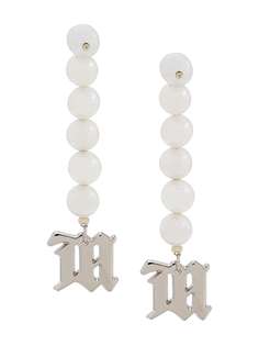 MISBHV серьги с жемчугом Majorica