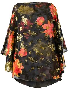 Haney блузка с цветочным принтом
