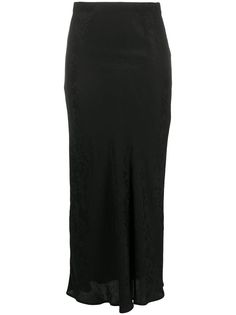 IRO юбка миди с леопардовым принтом