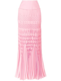 Haider Ackermann длинная юбка с фактурной отделкой