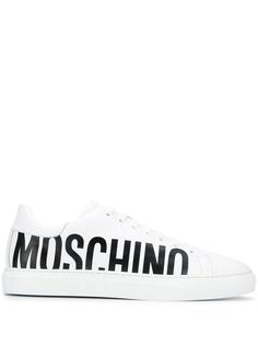 Moschino кеды с логотипом