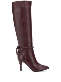 Valentino Garavani сапоги Rockstud с ремешком