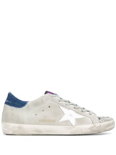 Golden Goose кеды Superstar с эффектом потертости