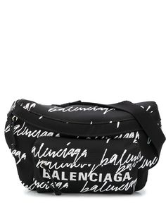 Balenciaga поясная сумка Wheel с логотипом