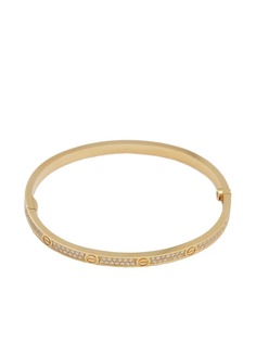 Cartier браслет-бэнгл Love из желтого золота с бриллиантами pre-owned