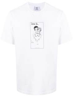 Vetements футболка с графичным принтом