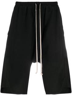 Rick Owens спортивные шорты с низким шаговым швом