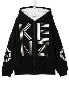 Kenzo Kids худи оверсайз с логотипом