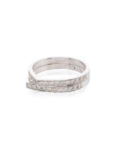 Repossi кольцо Antifer из белого золота с бриллиантами