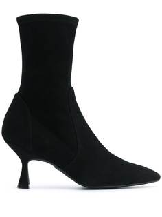 Stuart Weitzman ботильоны Muna на высоком каблуке