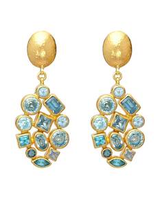 Gurhan золотые серьги Cluster