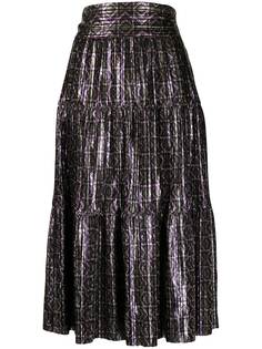 Ba&Sh юбка Prisca с геометричным принтом