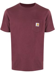 Carhartt WIP футболка с нашивкой-логотипом