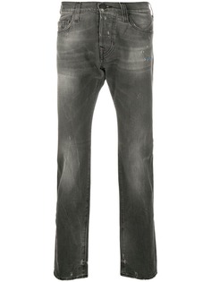 True Religion джинсы прямого кроя с эффектом потертости