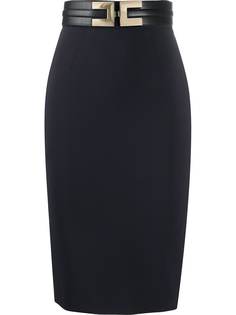 Elisabetta Franchi юбка-карандаш с поясом