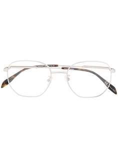 Alexander McQueen Eyewear очки в геометричной оправе