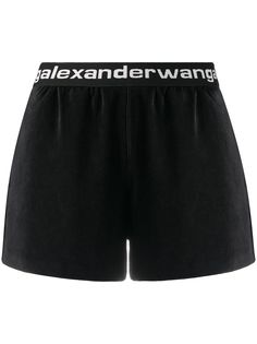 Alexander Wang спортивные шорты с завышенной талией