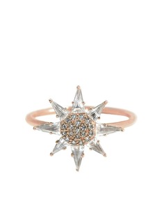 BONDEYE JEWELRY кольцо Clio из розового золота с бриллиантами