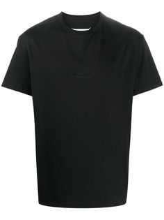 Maison Margiela футболка с вышитым логотипом