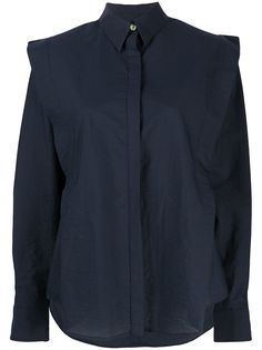 Isabel Marant рубашка Talki со складками