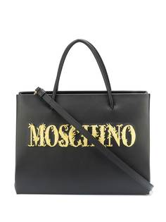 Moschino сумка-шопер с вышитым логотипом