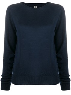 Rick Owens джемпер с круглым вырезом