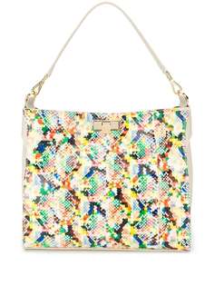 Giancarlo Petriglia сумка-тоут Pixel со змеиным принтом