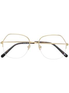 Stella McCartney Eyewear солнцезащитные очки в полуоправе