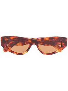 Salvatore Ferragamo Eyewear солнцезащитные очки в оправе кошачий глаз