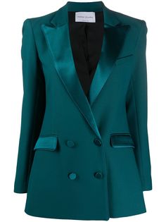Hebe Studio приталенный двубортный блейзер