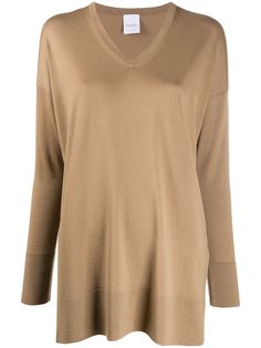 Max Mara джемпер с V-образным вырезом