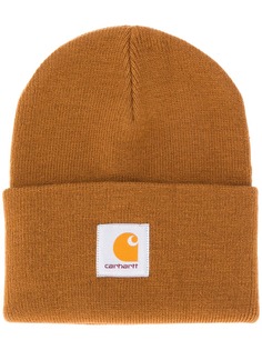 Carhartt WIP шапка бини с нашивкой-логотипом