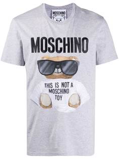 Moschino футболка с вышивкой