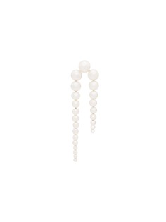 Sophie Bille Brahe золотая серьга Grand Perle Nuit