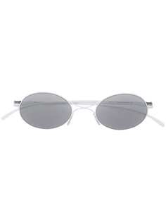 Mykita солнцезащитные очки Mykita x Maison Margiela в овальной оправе