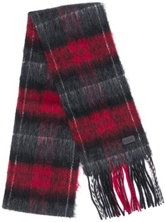 Saint Laurent клетчатый шарф