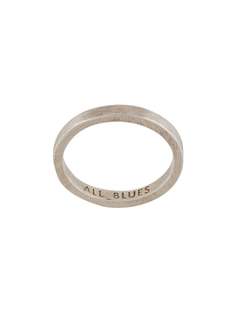 All Blues кольцо с гравировкой