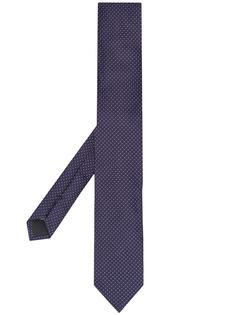 Dolce & Gabbana галстук с вышитым узором в горох