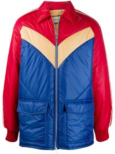 Gucci пуховик с логотипом Interlocking G